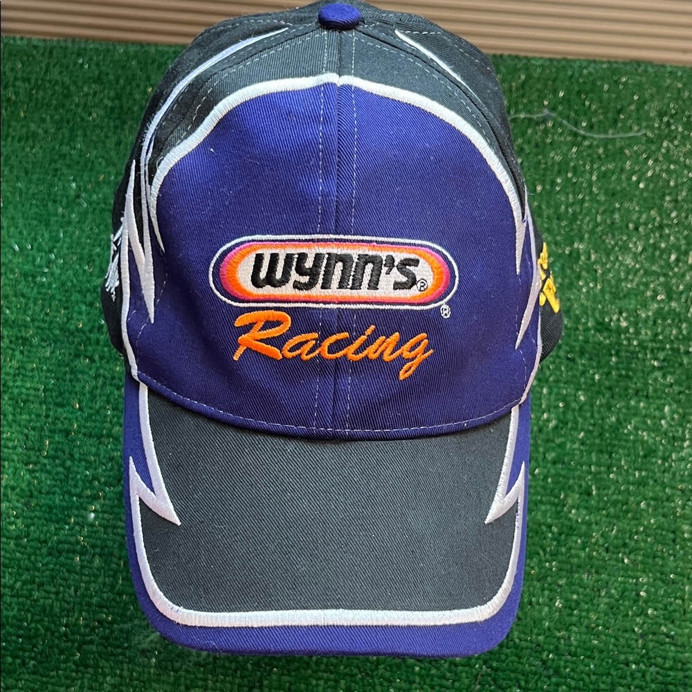 Racing Men's Blue & Black Racing Cap